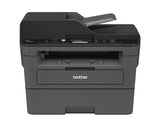 Brother Wireless All in One Monochrome Laser Printer, DCP-L2550DW, Automatic 2-sided features, Mobile & Cloud Printing and Scanning, Network Connectivity, High Yield Ink Toner